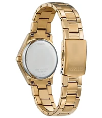 Citizen Women's Crystal Three Hand Mechanical Automatic Stainless Steel Bracelet Watch