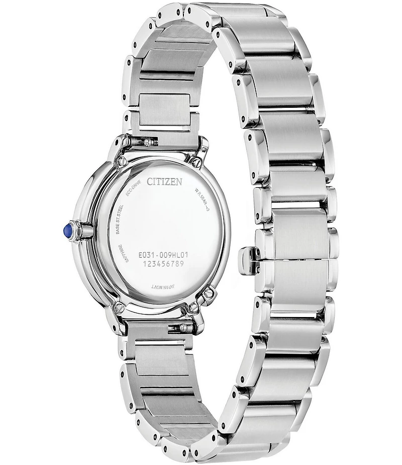 Citizen Women's Eco Drive Three Stainless Steel Bracelet Watch