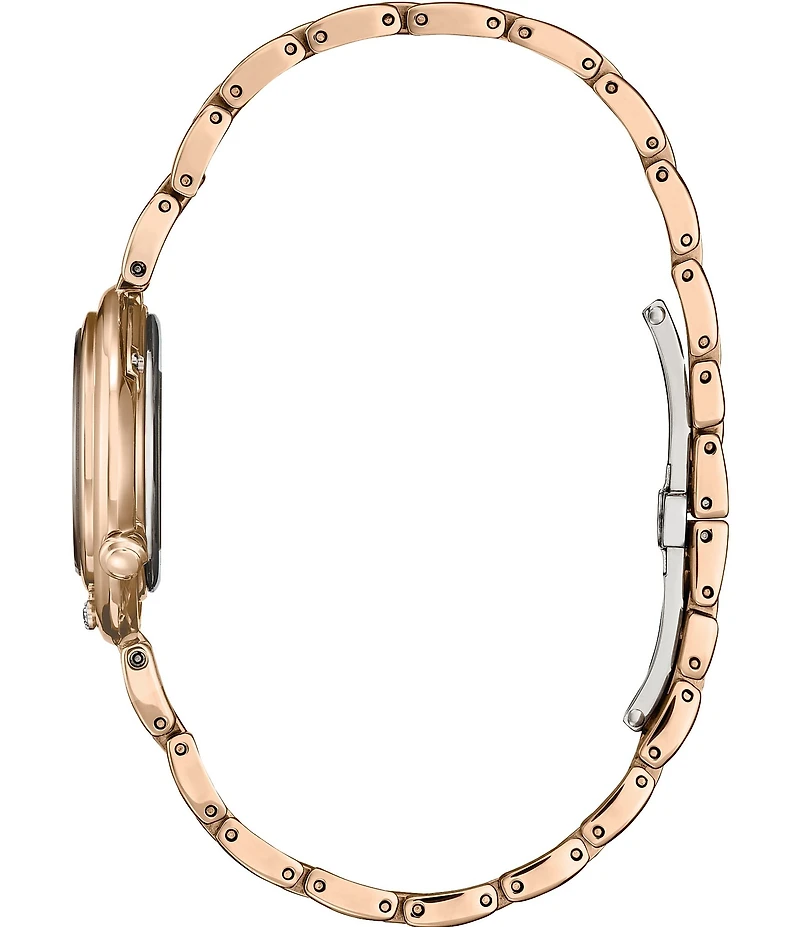 Citizen Women's L Arcly Multifunction Rose Gold Stainless Steel Bracelet Watch