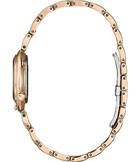 Citizen Women's L Arcly Multifunction Rose Gold Stainless Steel Bracelet Watch