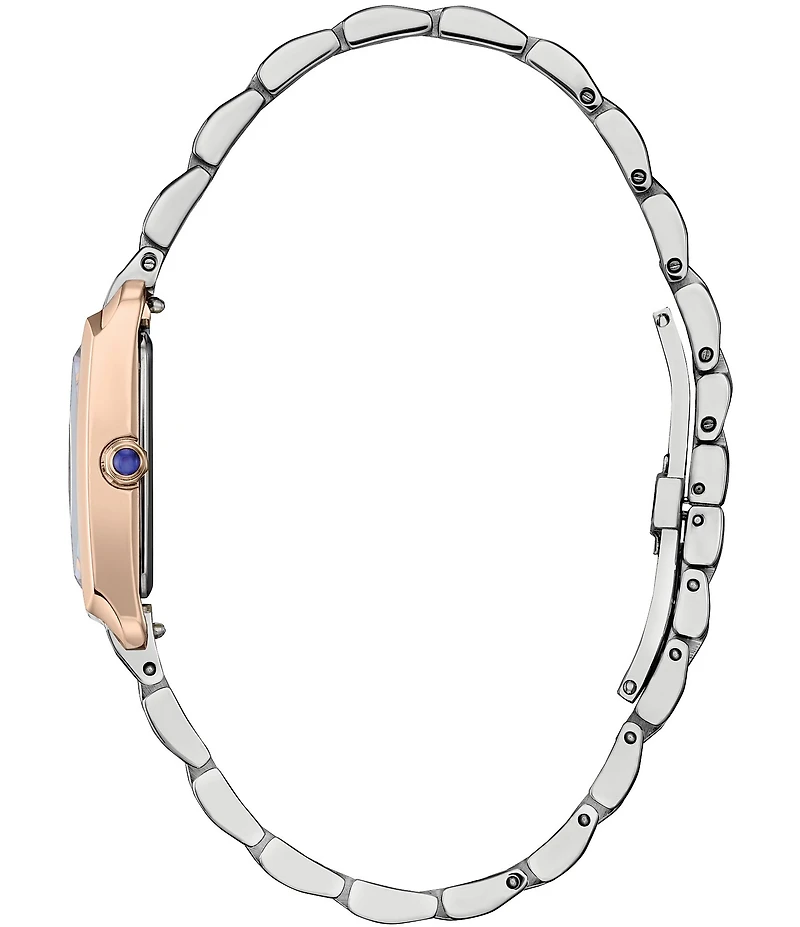 Citizen Women's L Bianca Three Hand Two Tone Stainless Steel Bracelet Watch