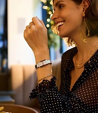 Citizen Women's L Bianca Three Hand Two Tone Stainless Steel Bracelet Watch