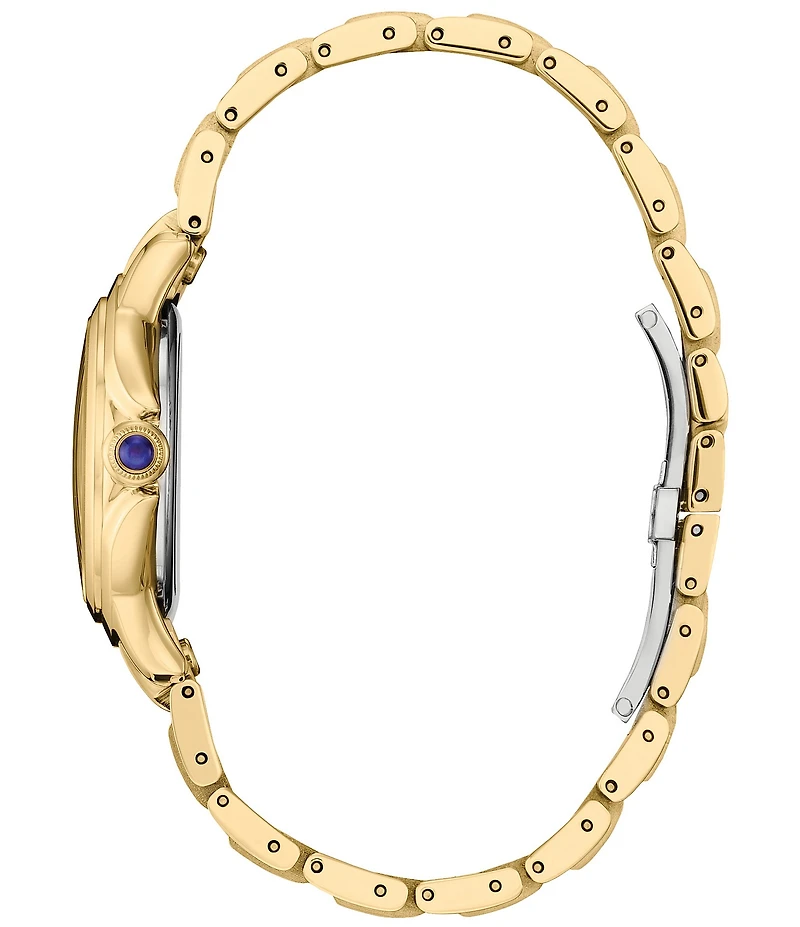 Citizen Women's L Ceci Three Hand Gold Tone Stainless Steel Bracelet Watch