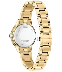 Citizen Women's L Ceci Three Hand Gold Tone Stainless Steel Bracelet Watch