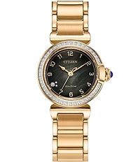 Citizen Women's L' Mae Analog Gold Tone Stainless Steel Bracelet Watch