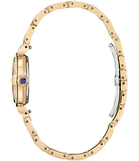 Citizen Women's L' Mae Analog Gold Tone Stainless Steel Bracelet Watch