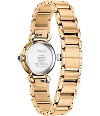Citizen Women's L' Mae Analog Gold Tone Stainless Steel Bracelet Watch