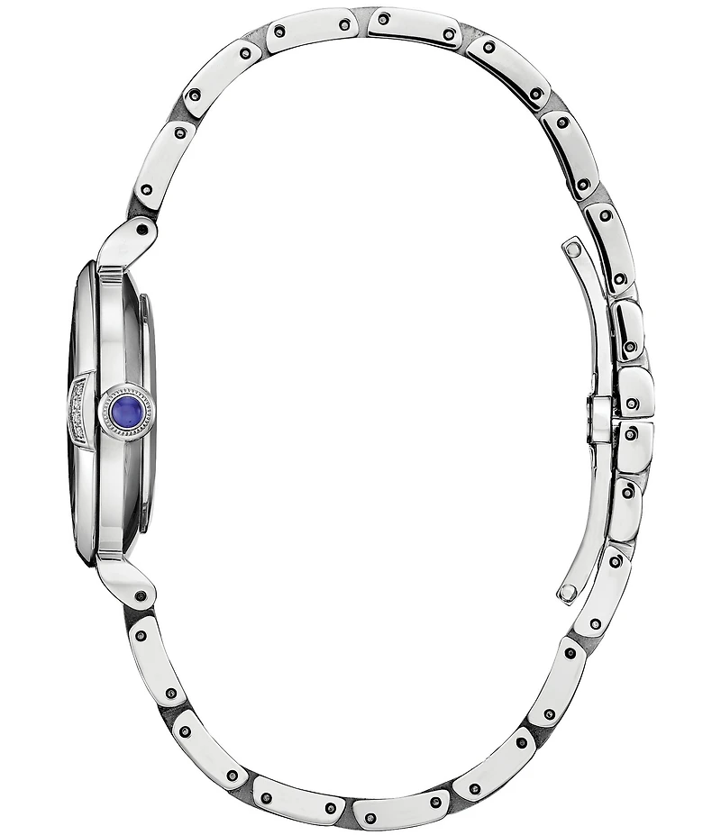Citizen Women's L Mae Three Hand Stainless Steel Bracelet Watch
