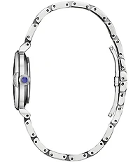 Citizen Women's L Mae Three Hand Stainless Steel Bracelet Watch