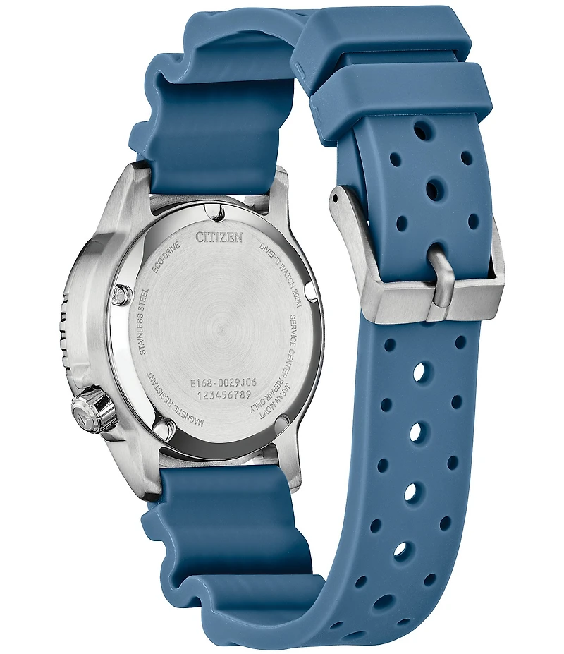 Citizen Women's Promaster Dive Three Hand Blue Strap Watch