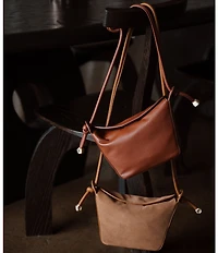 CITRINE Adeline Suede Crossbody Bag