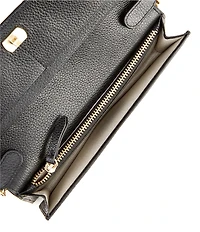 CITRINE Audrey Flap Zebra Crossbody Bag