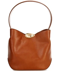 CITRINE Mae Small Leather Bucket Bag