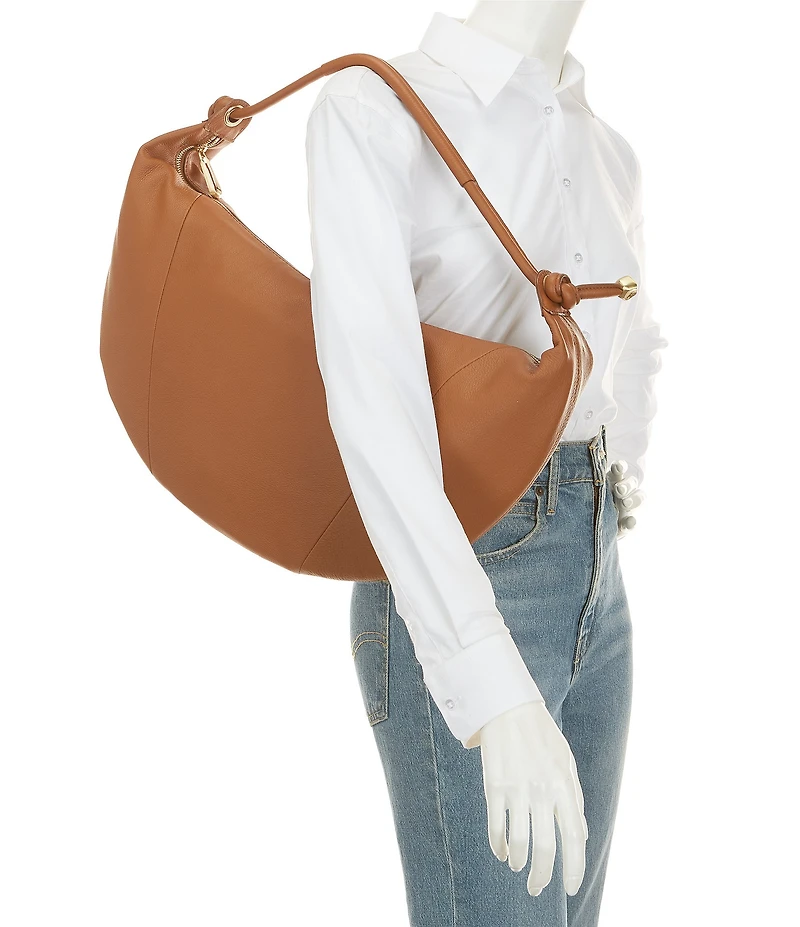 CITRINE Phoenix Crescent Oversized Shoulder Bag