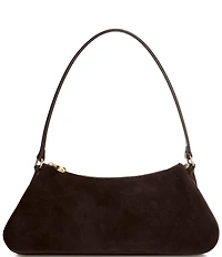 CITRINE Scarlette Suede East-West Shoulder Bag