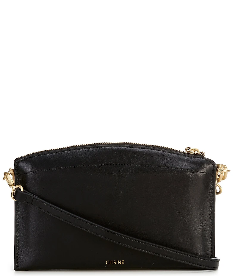 CITRINE Celeste Leather Crossbody Bag