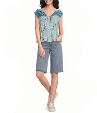 City Blues 5-Pocket Relaxed Denim Jorts