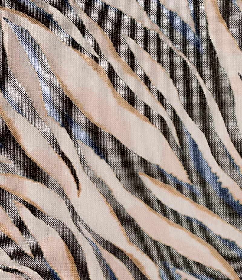 City Blues Belle Mesh Animal Print A-Line Pull-On Maxi Skirt