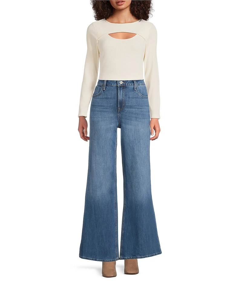 City Blues Bond Wide-Leg Denim Jeans