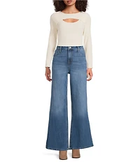 City Blues Bond Wide-Leg Denim Jeans