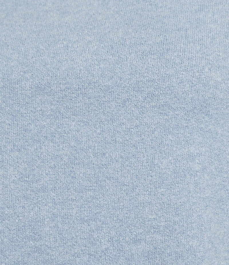 City Blues Coordinating Funnel Neck Long Sleeve Knit Cropped Top
