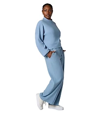 City Blues Coordinating Knit Pintuck Lounge Pull-On Pants