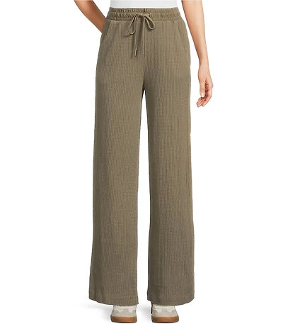 City Blues Coordinating Wide Leg Pull-On Lounge Pants