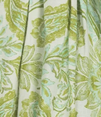 City Blues Cotton Blend Floral Print Square Neck Sleeveless Midi Dress