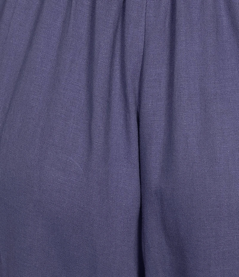 City Blues Linen-Blend Wide-Leg Pull-On Walk Through Ankle Pants