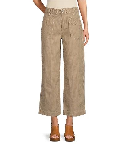 City Blues Relaxed Patch Pocket Crop Pants