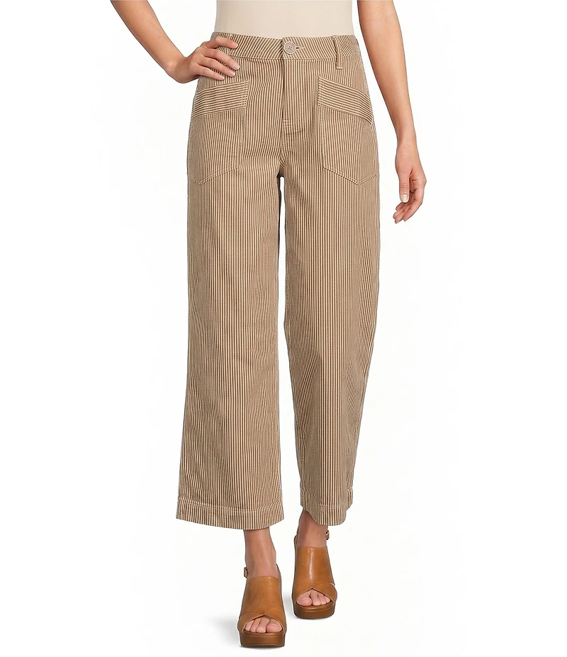 City Blues Relaxed Patch Pocket Crop Pants