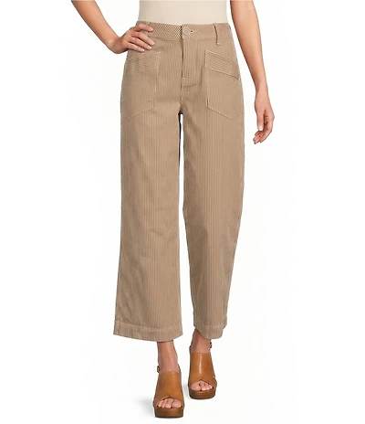 City Blues Relaxed Patch Pocket Crop Pants