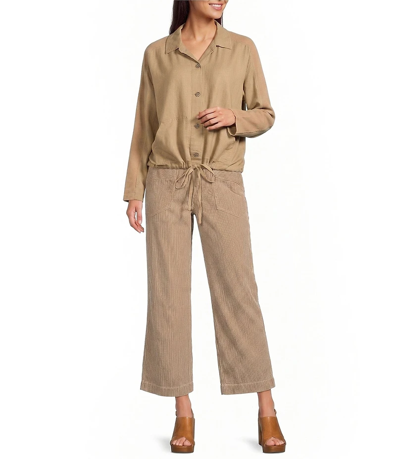City Blues Relaxed Patch Pocket Crop Pants