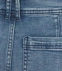 City Blues Side Seam Braid Wide-Leg Denim Jeans