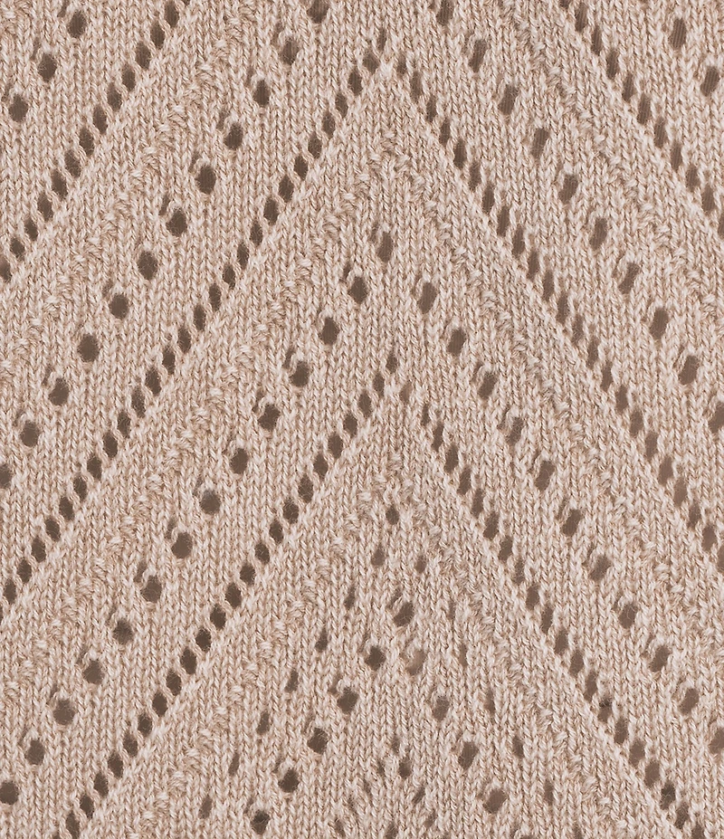 City Blues Sleeveless Acid Wash Crochet Vest