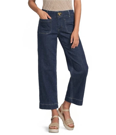 City Blues Soho Wide Leg Denim Crop Jeans