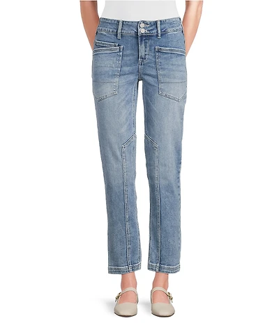 City Blues Stretch Tapered Leg Denim Jeans