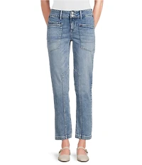 City Blues Stretch Tapered Leg Denim Jeans