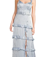 City Vibe Jacquard Sweetheart Neck Bustier Dress
