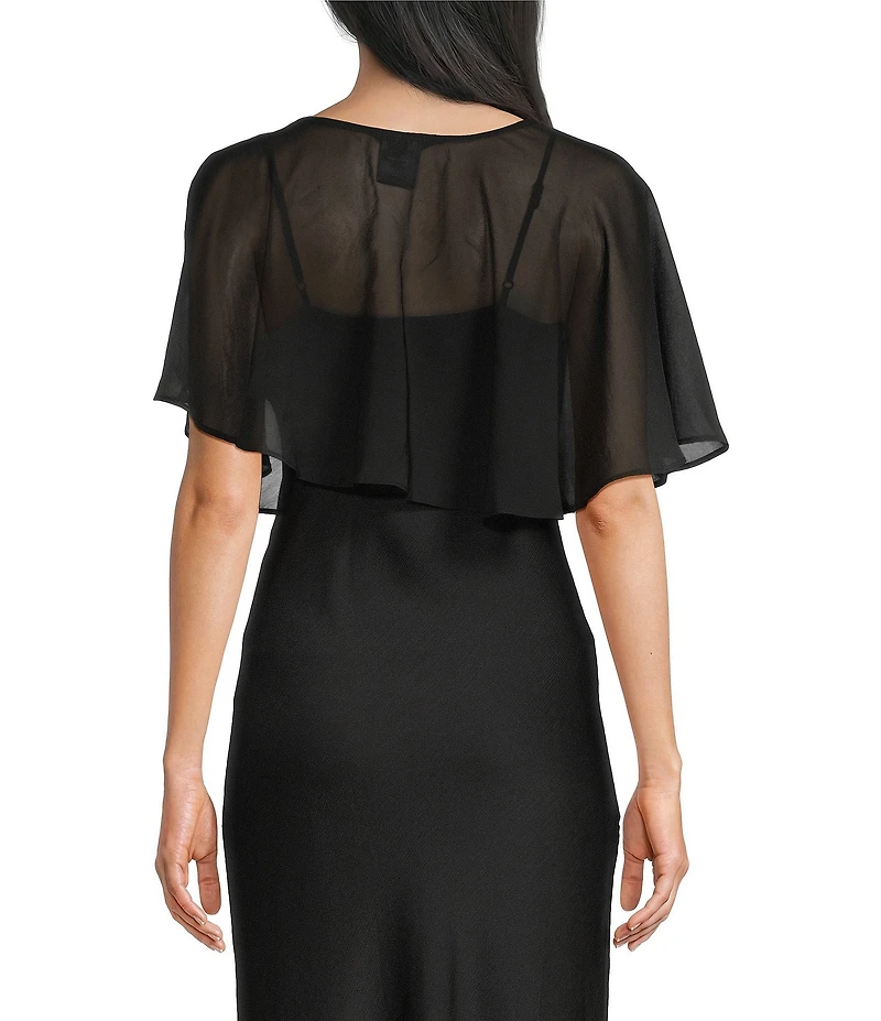 City Vibe Mesh Caplet Shrug