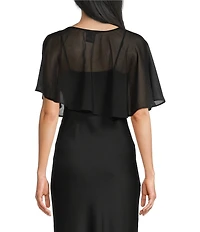 City Vibe Mesh Caplet Shrug