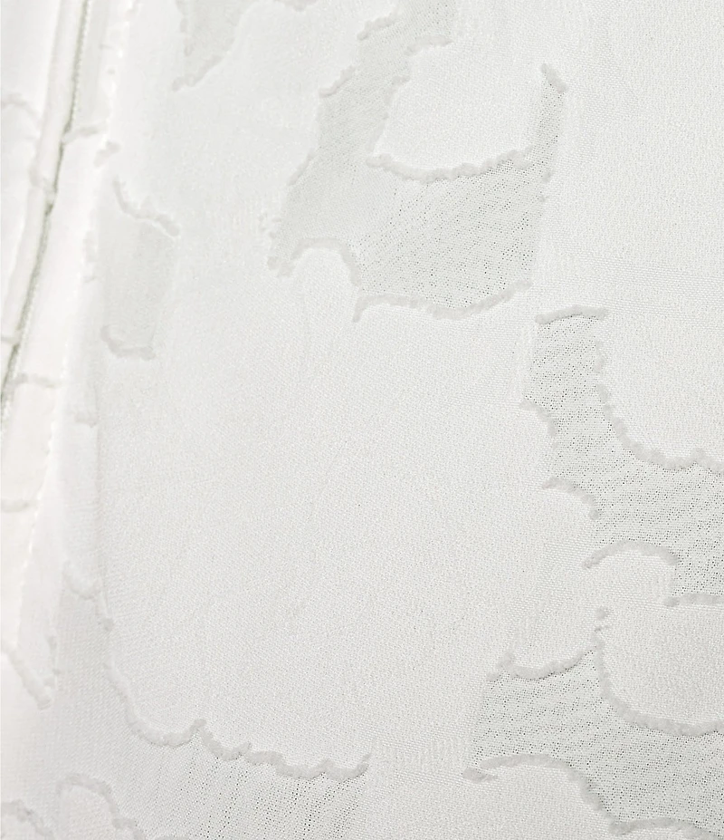 City Vibe Off The Shoulder Ruffled Asymmetrical Hem Midi Dress