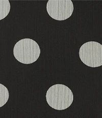 City Vibe Polka Dot Bandeau Bodice Spaghetti Strap Rosette Front High-Low Ruffled Tiered Dress