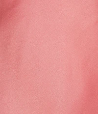 City Vibe Satin High Neck Trim Tie Back Dress