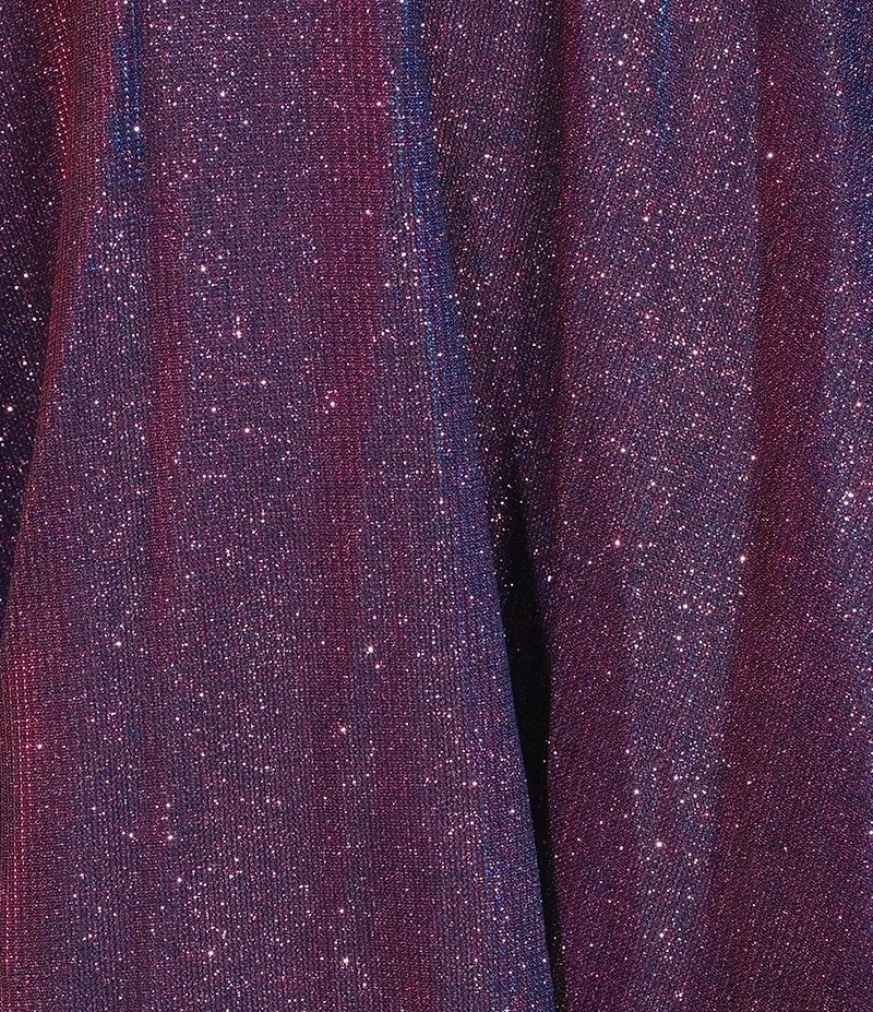 City Vibe Sleeveless Plunge V-Neck Ballgown Dress