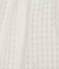 City Vibe Flutter Sleeve Eyelet Lace Dress