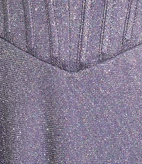 City Vibe Sweetheart Neck Corset Bodice Lace Up Back Long Dress