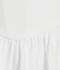 City Vibe V-Neck Corset Lace Up Back Dress