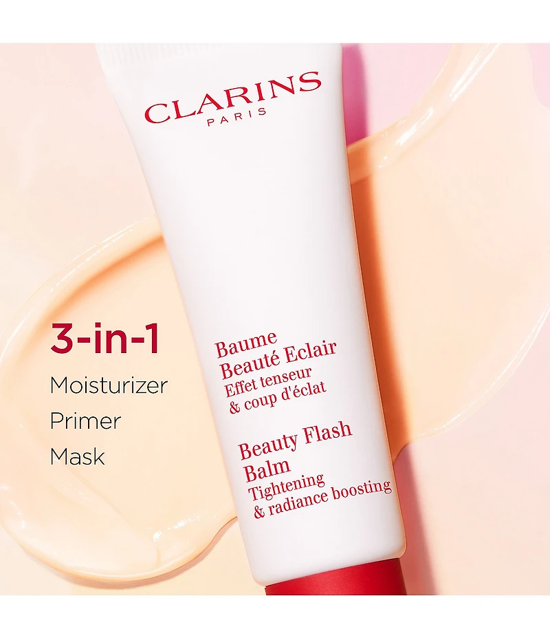 Clarins Beauty Flash Balm 3-in-1 Moisturizer, Primer, and Mask
