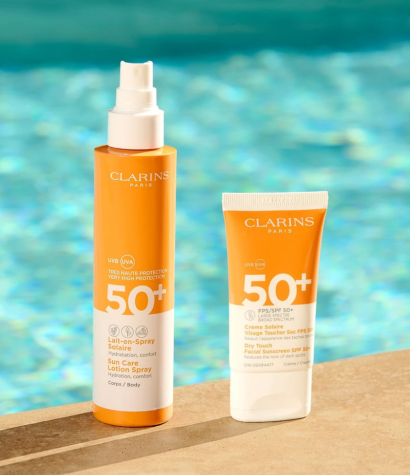 Clarins Body Sunscreen Lotion Spray Broad Spectrum SPF 50+